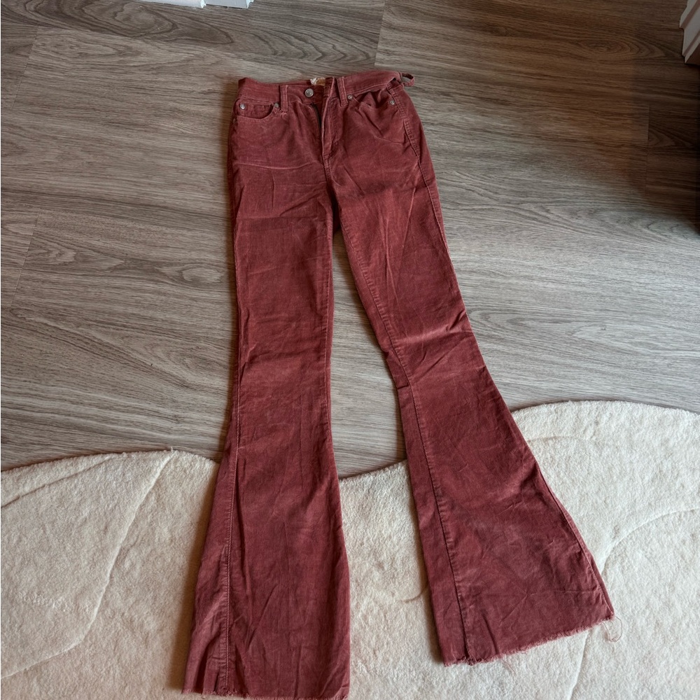 Altered State pink corduroy bell bottoms